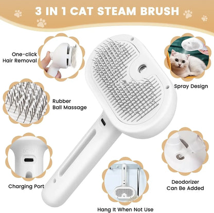 SPRAYPOOT - Spray Borstel Voor Katten En Honden