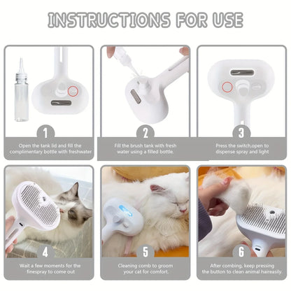 SPRAYPOOT - Spray Borstel Voor Katten En Honden