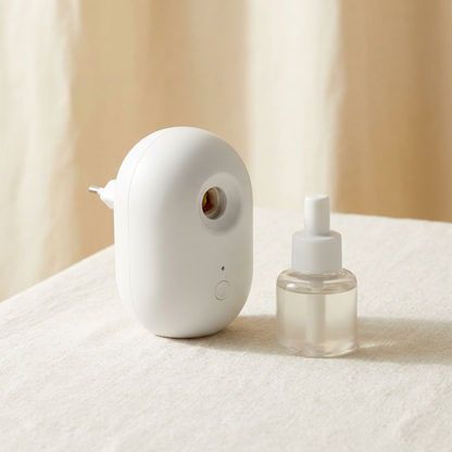 De kalmerende feromoon diffuser, close-up