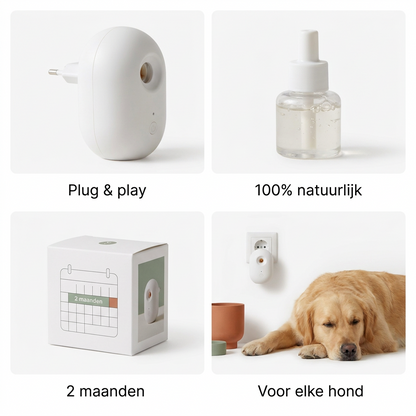 Voordelen: plug & play, 100% natuurlijk, 2 maanden, voor elke hond