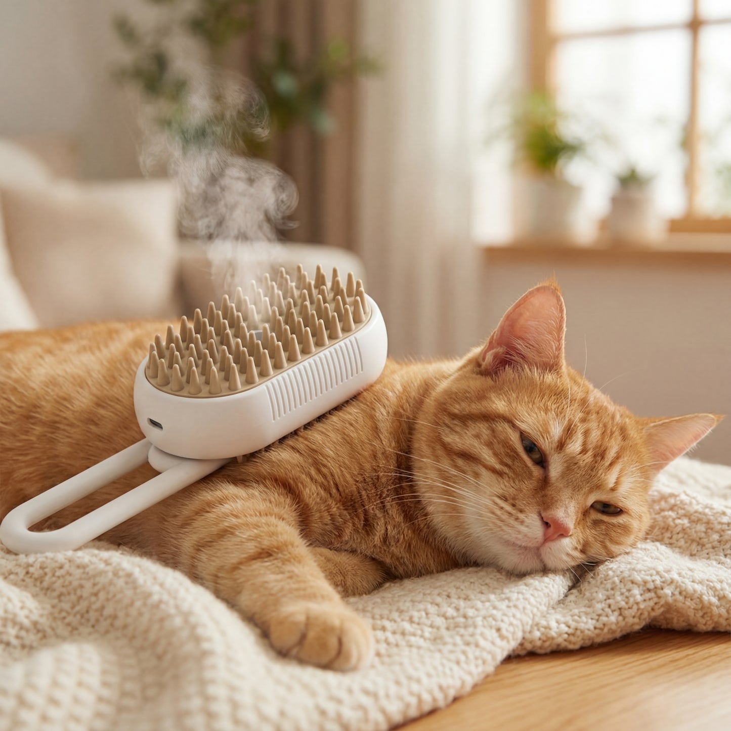 Stoomborstel de Luxe – Voor een Glanzende en Gezonde Vacht